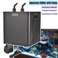 79Gal Aquarium Chiller Water Chiller Stable Fish Tank Cooler with Pump 300L