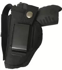 Gun Holster HIP AMT Backup 380 OWB Carry Extra Magazine Pocket Big Dog Holster