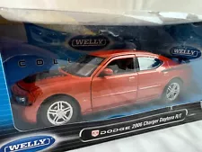 1/24 Diecast WELLY 2006 Dodge Charger Daytona R/T orange