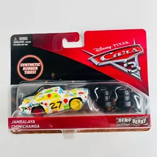 2017 DISNEY PIXAR CARS 3 DEMO DERBY * Jambalaya Chimichanga Rubber Tires