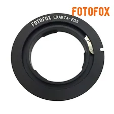 Exakta Mount Lens to Canon EOS EF EF-S Mount 700D 650D 60D 50D Adapter EXA-EOS