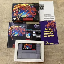 Super Metroid SNES Super Nintendo Complete CIB Authentic Excellent Condition ð¥