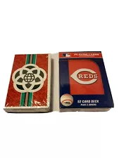 Vintage sealed decks of Cards For Play Or Collect MLB Reds and Epcot center B