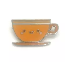 WDW Disney Parks Kingdom Of Cute Mad Hatter Orange Teacup Pin