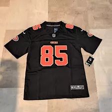 NWT Nike San Francisco 49ers George Kittle #85 Men's Black Jersey Size Medium