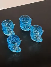 Two's Company Mermaid Tail Shot Glasses in Gift Box, Set of 4