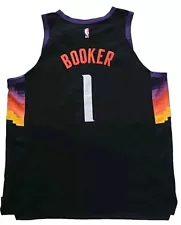 Devin Booker Phoenix Suns The Valley City Edition Authentic Jersey Sz XXL (56)