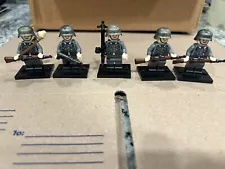 Lego theminifigco ww2 German Lot