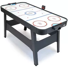 GoSports 54 Inch Air Hockey Arcade Table for Kids & Adults - Black