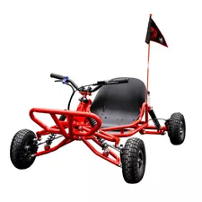 Off Road Kids Youth Gas Powered Go Kart 63cc Red Fun Toy 2 Stroke Engine