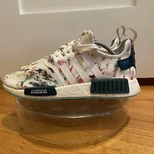 Adidas NMD R1 Boost Tie Dye Green White Red Watercolor Ultra GX5372 Size 9.5