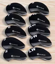 “10Pcs” TaylorMade P790 Qi Stealth M2 Iron Head Cover Golf Club Covers 4-9ASPL/W