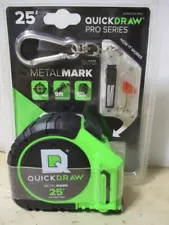 QuickDraw MetalMark 25'- Marking Tape Measure Pro SERIES QDMET25-Pro