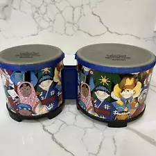 Remo Rhythm Club Bongo Drum Set Synthetic Head Kids Around Globe