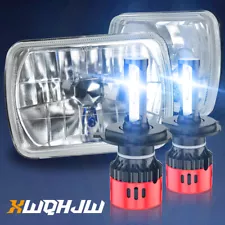 For Nissan Pickup Hardbody D21 XENON HID LED Left & Right Headlights Pair