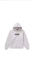 Supreme Box Logo Hoodie Hooded Sweatshirt Ash Grey Camo FW23 - Size Small