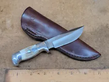 Ruana Bonner Montana 6 1/4" sheath knife unused in sheath vietnam
