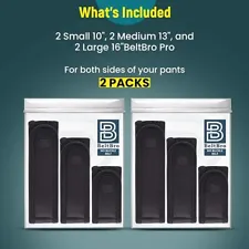 BeltBro Pro Multipack For Men – BeltPro Buckle-Free Elastic Belt *OFFICIAL*