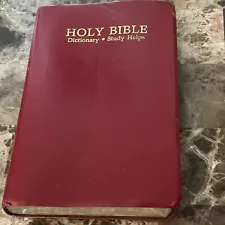 Vintage Holy Bible Dictionary Study Helps Old And New Testament 1989