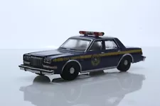 1985 Dodge Diplomat New York State Police Patrol Car 1:64 Scale Diecast Model