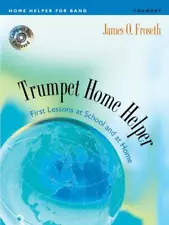 TRUMPET HOME HELPER FOR BAND MUSIC BOOK/CD EDUCATIONAL METHOD BRAND NEW ON SALE