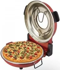 ðKalorik High Heat Hot Stone Pizza Oven - RED, 1200W - PZM 43618R - NEW IN BOX!