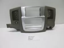 READ DOUBLE DIN AFTERMARKET 02-05 DODGE RAM 1500 RADIO BEZEL DASH TRIM SURROUND