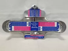 Vintage Brannock Device Foot Measuring Shoe,Fitting USA Made Woman's/Men's