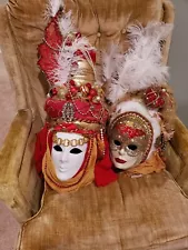 Masquerade Ball Woman's And Men's Costumes And Masks