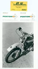 1970's Penton Motorcycle Lot Photo Business Cards Target Sacramento CA NORPAC