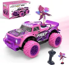 Remote Control Car, Pink RC Car for Girls High Speed 2.4GHz Off Road Racing...