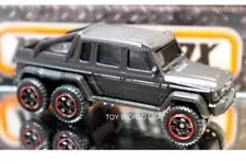 2020 Matchbox MBX Wild II Mercedes-Benz G63 AMG 6X6 black