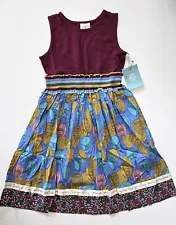 Matilda Jane Paint by Numbers 14 NWT Elevated Tank Hot Air Balloon Dress LA1-181