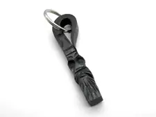 Vintage Hand Forged Iron Pipe Tamper Smoking Accessory Key-ring Collectible RARE