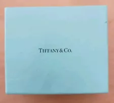 Tiffany & Co Large Empty Gift Box And Dust Bag 4" X 3"X 1.5" Inches