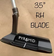 PYRAMID PUTTERS BLADE AZ-1 35” BLAIR O’NEAL PUTTER GOLF MILLED GROOVE GRIP RH