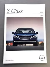 2018 Mercedes Benz S-Class S63 S65 AMG S560 S450 40-page Car Brochure Catalog