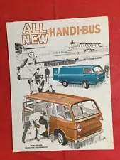 1951 GMC "HANDI-BUS" Bus Truck Dealer Sales Brochure