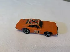 1981 Ideal Dukes Of Hazzard General Lee HO Slot Car Vintage '69 Charger Runs