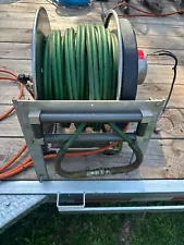 Hannay Power Hydraulic Hose Reel For Jaws Of Life Rescue Tools 35' Hose