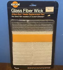 Kero-Sun Glass Fiber Wick Replacement Omni 105 Model E F G H Director 008076 NOS