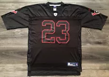 Arian Foster Houston Texans Jersey Reebok Black Men Sz XL