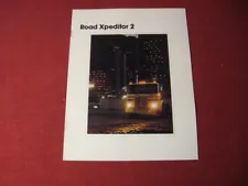 1980 White Volvo Rig Semi Truck Sales Brochure Booklet Catalog