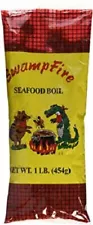 Swamp Fire Seafood Boil-TWO 16-ounce bags (BEST USED BY 4/6/2024)