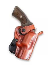 Fits Ruger Super Redhawk Alaskan Shroud 480/454 45 Colt 2.5”BBL Paddle Holster