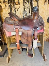 15.5 Roping Saddle For Sale