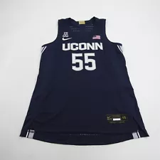 UConn Huskies Nike Elite Game Jersey - Basketball Women's Navy Used