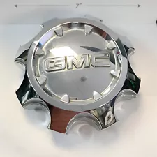 GMC Sierra 1500 2500 3500 SRW Chrome Single OEM Center Cap 2011-2018 9597794