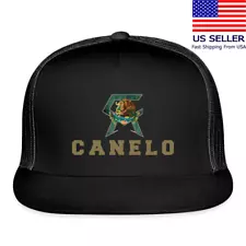 SAUL ALVAREZ CANELO Black Adjustable Trucker Hat Adult Size