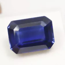 Natural Blue Kashmiri Sapphire Faceted 8.70 Ct Loose Gemstone GIE Certified 889